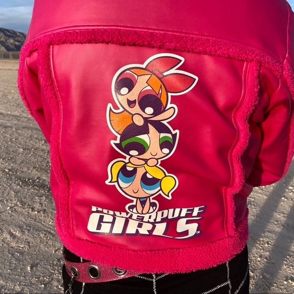 SOLD Vintage POWERPUFF GIRLS Fleece Jacket. SUPER RARE! ⚡️💕 - Picture 3 of 6